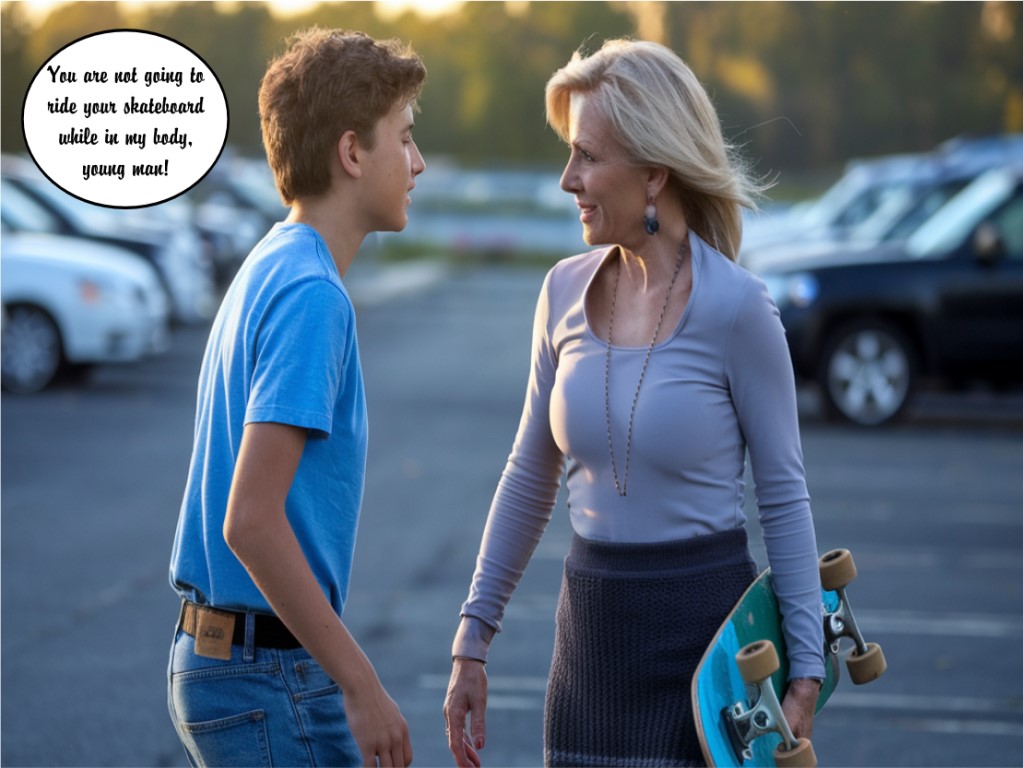 Puts Her Foot Down 2